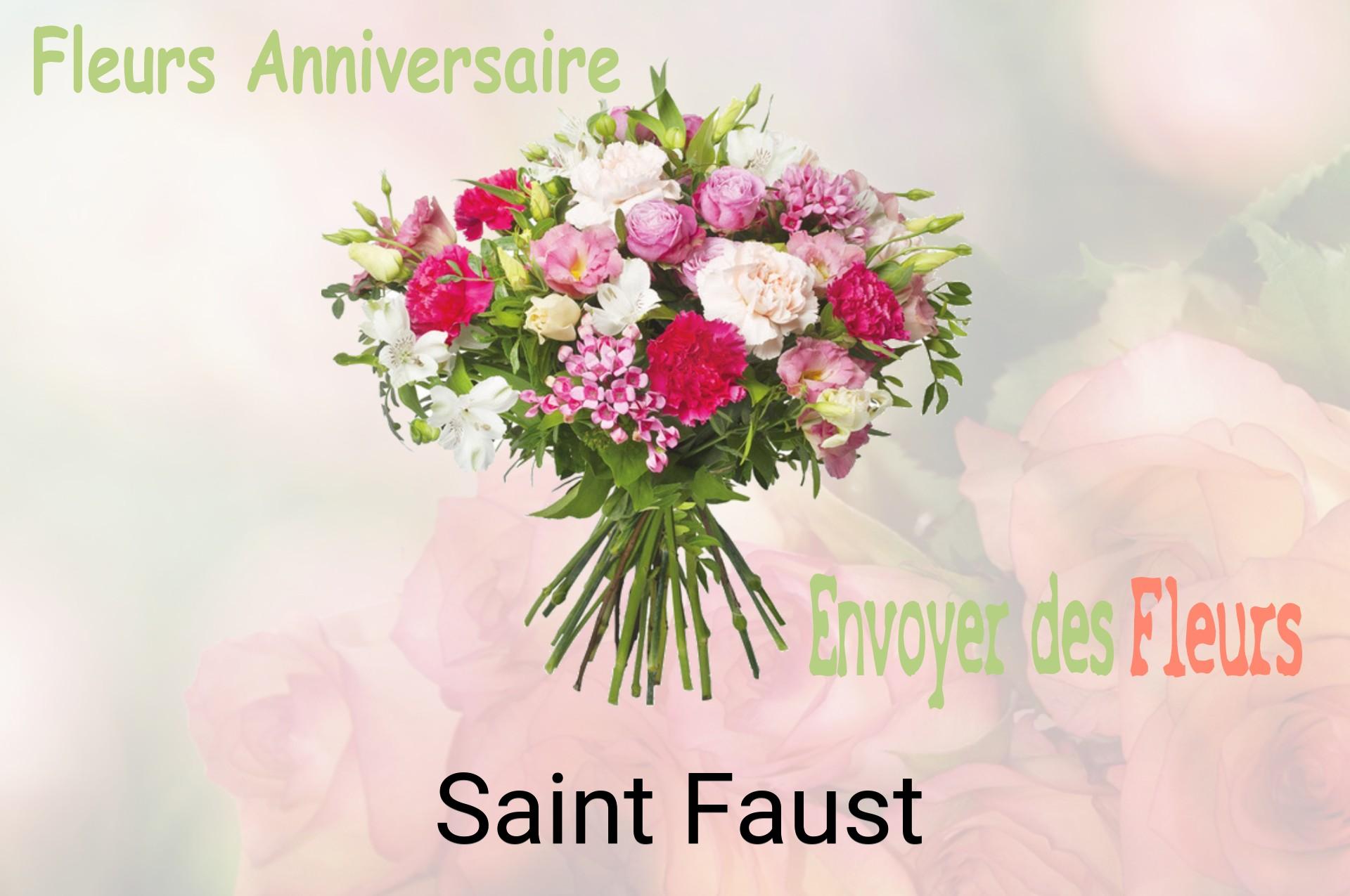 Bouquet de fleurs d’anniversaire livré à Saint-Faust